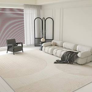 Middle Style Living Room 3d model