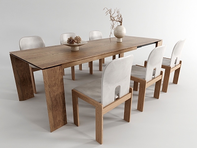 Quiet Wind Dining Table and Chair model