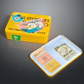 Vintage Storage Tins With Tom and Jerry Show Design And Transparent Lid Containing Colorful Labels