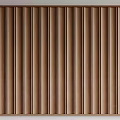 Elegant Modern Wooden Wall Panel With Vertical Slats For Interior Design