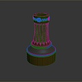 Columns Stone Columns Stone Columns Old Columns Roman Columns Roman Columns Classical Columns Greek Columns 3d model