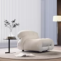 Modern Single Sofa Lazy Sofa Casual Sofa Leisure Chair Backrest Sofa 3d model