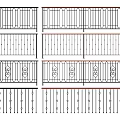 Various Decorative Metal Fence Designs With Intricate Patterns And Styles
