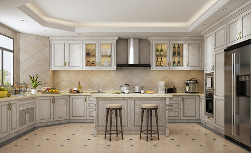 American Kitchen North America 3d model