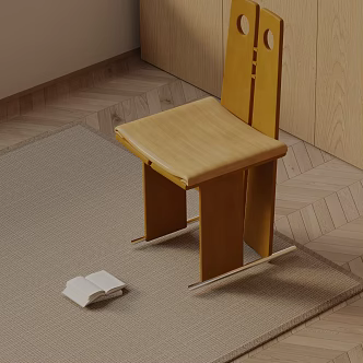 Modern Dining Chair 3d model