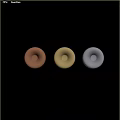 Stylish Wall Lamps With Gold Silver And Rose Gold Finishes In Round Arrangement Design