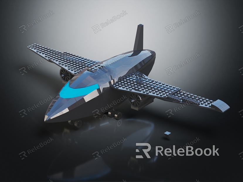 Modern Lego Lego Plane Plane Toy model