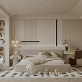 Cozy Modern Kids' Room Interior Design With Soft Bed Bookshelf And Playful Rug