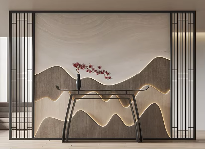 New Chinese Partition 3d model