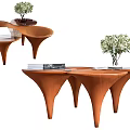 Modern coffee table 3d model