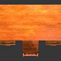 Wooden Office Desk With Drawers And Matching Chair For Workspace Setup