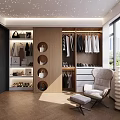Modern Wood Grain Shoe Cabinet With Built In LED Lighting And Multifunctional Closet Storage