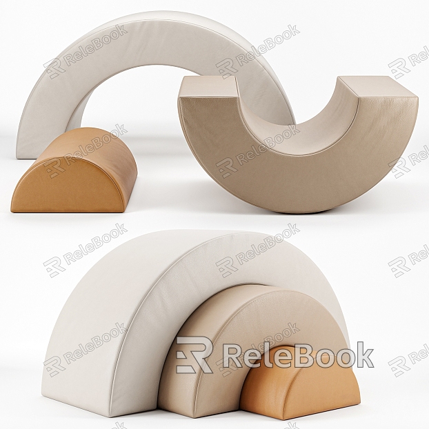 Modern Children's Chair Shaped Children's Chair model