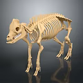 Modern Skeleton Animal Skeleton Animal Skeleton 3d model