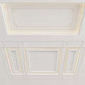 European-style ceiling 3d model