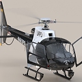 Helicopter Helicopter Gunship Rescue Helicopter Drone Transport Helicopter 3d model