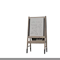 Wooden Art Easels With Drawing Boards And Sketch Tool Storage Compartments