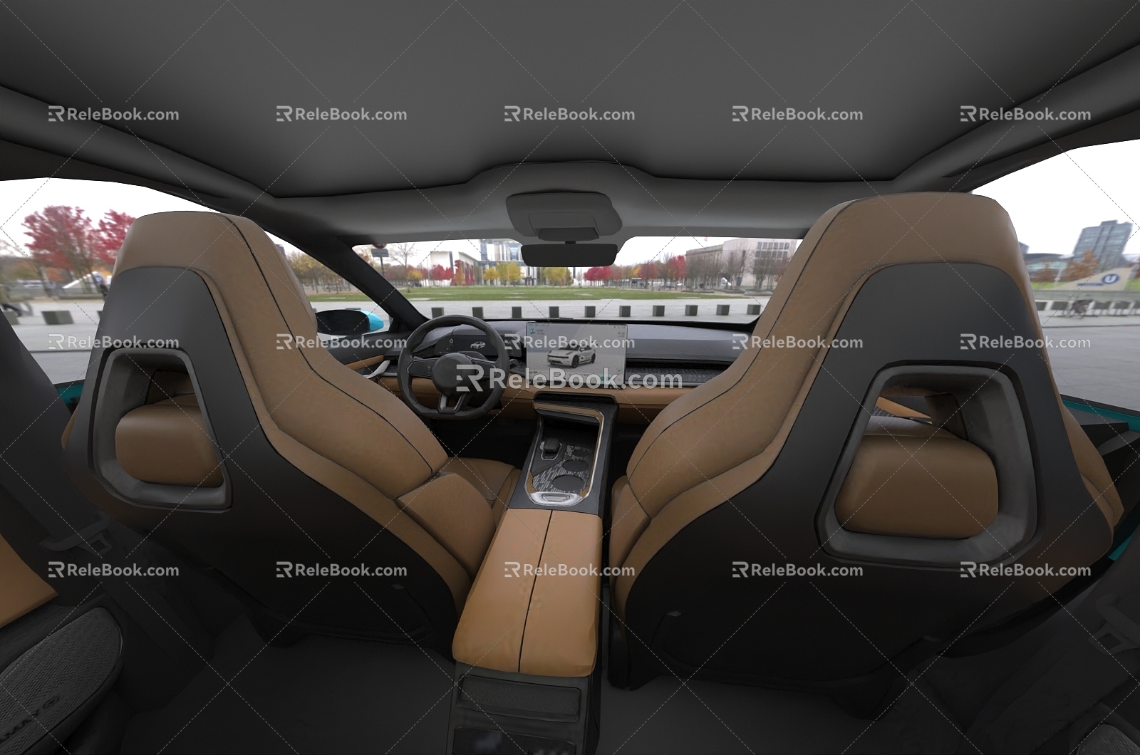 Beijing Xiaomi Car Xiaomi Su 7xiaomi New Energy Car sports car Car with Interior 3d model