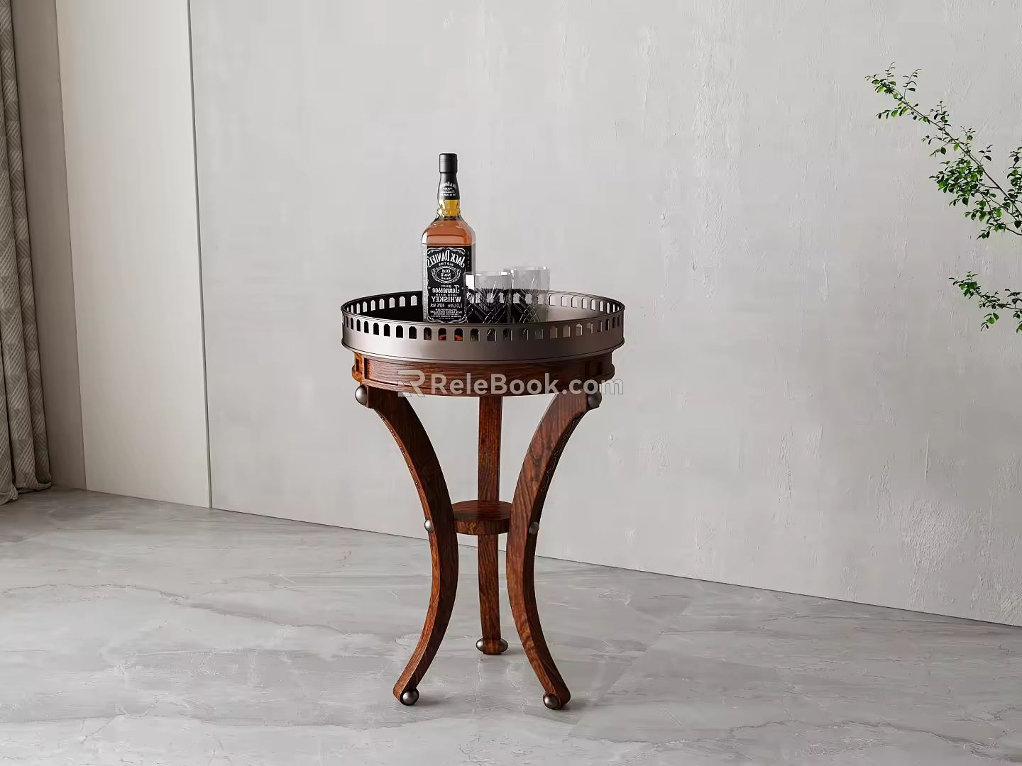 American round several sides several 3d model