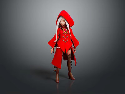 Cartoon Beauty Animation Beauty Animation Beauty Cartoon Girl Animation Girl Cartoon Girl Fantasy Beauty 3d model