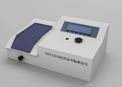 Formaldehyde tester 3d model