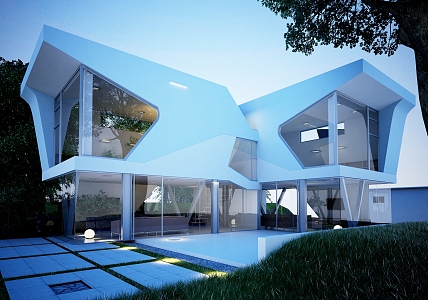 Modern Villa 3d model