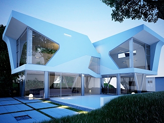 Modern Villa 3d model