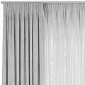Elegant Modern Sheer Linen Curtains in Neutral Tone for Home Window Decor