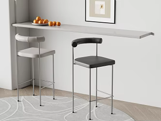 Bar Chair Bar Stool High Stool 3d model