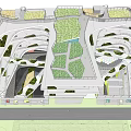Hongling Experimental School Campus Design Competition Overhead Campus 3d model