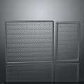 Sturdy Metal Mesh Equipment Panels With Frame And Grid Design For Industrial Use