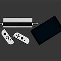 Modern game console home game console Nintendo game console vintage game console 3d model