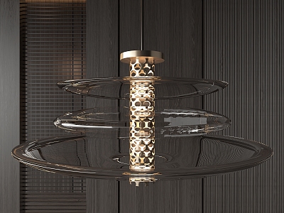 Modern Chandelier Glass Chandelier Small Chandelier Restaurant Chandelier Bar Chandelier 3d model