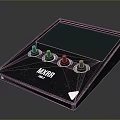 MXAR Device With Black Body And Four Control Knobs Featuring Blue Waveform Display On Screen