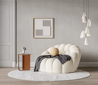 Modern Roche Bobois Single Sofa 3d model