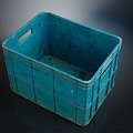 Storage Basket Basket Plastic Basket Realistic 3d model