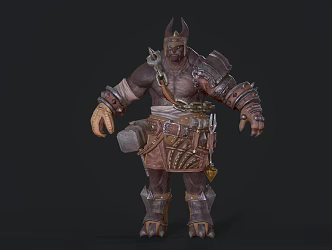 Modern Monster Game Character Anime Character 3d model