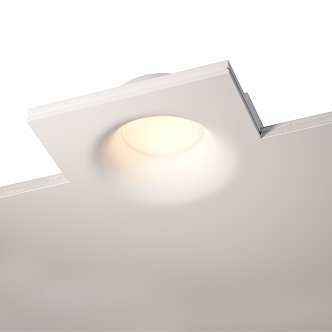 Modern Downlight Borderless Chamfered Gypsum Board Downlight 3d model