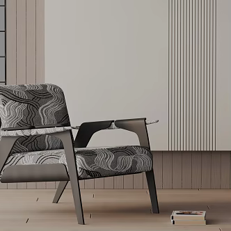 modern leisure chair 3d model