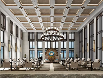 Reception Room 3d model