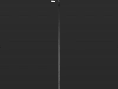 Outdoor Light With Metal Pole Modern Design For Street Garden Outdoor Lighting 3d model