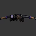 Male Game Character In Tactical Outfit With Outstretched Arms Design Concept