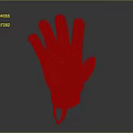 Khaki Tactical Work Glove With Reinforced Fingers And Secure Wrist Strap