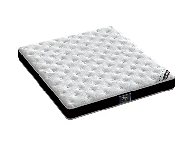 Comfortable Supportive Mattress With Breathable Surface And High Density Foam 3d model