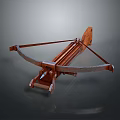 Crossbow Mechanical Crossbow Shift Bow and Arrow Shoot Far Equipment Weapons High-tech Crossbow 3d model