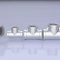 Stainless Steel Plumbing Pipe Fittings With Elbow Tee And Coupling Components For Industry
