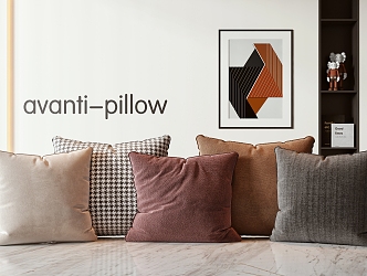 Modern pillow 3d model