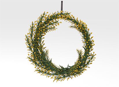 Modern Garland 3d model