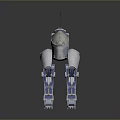 Mech Warrior Mech Soldier Machine Battlearm Mechanical Battlearm Machine Fighter Robot 3d model