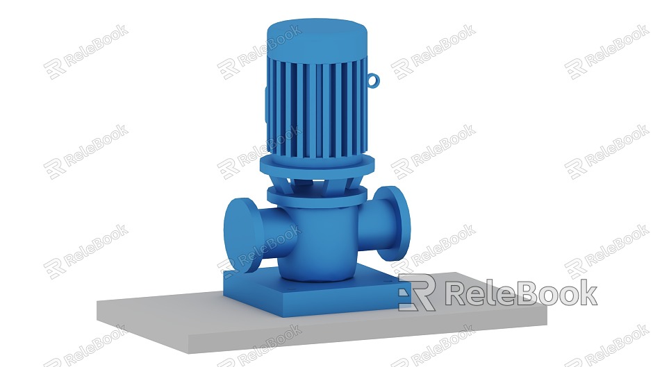 Vertical water pump model